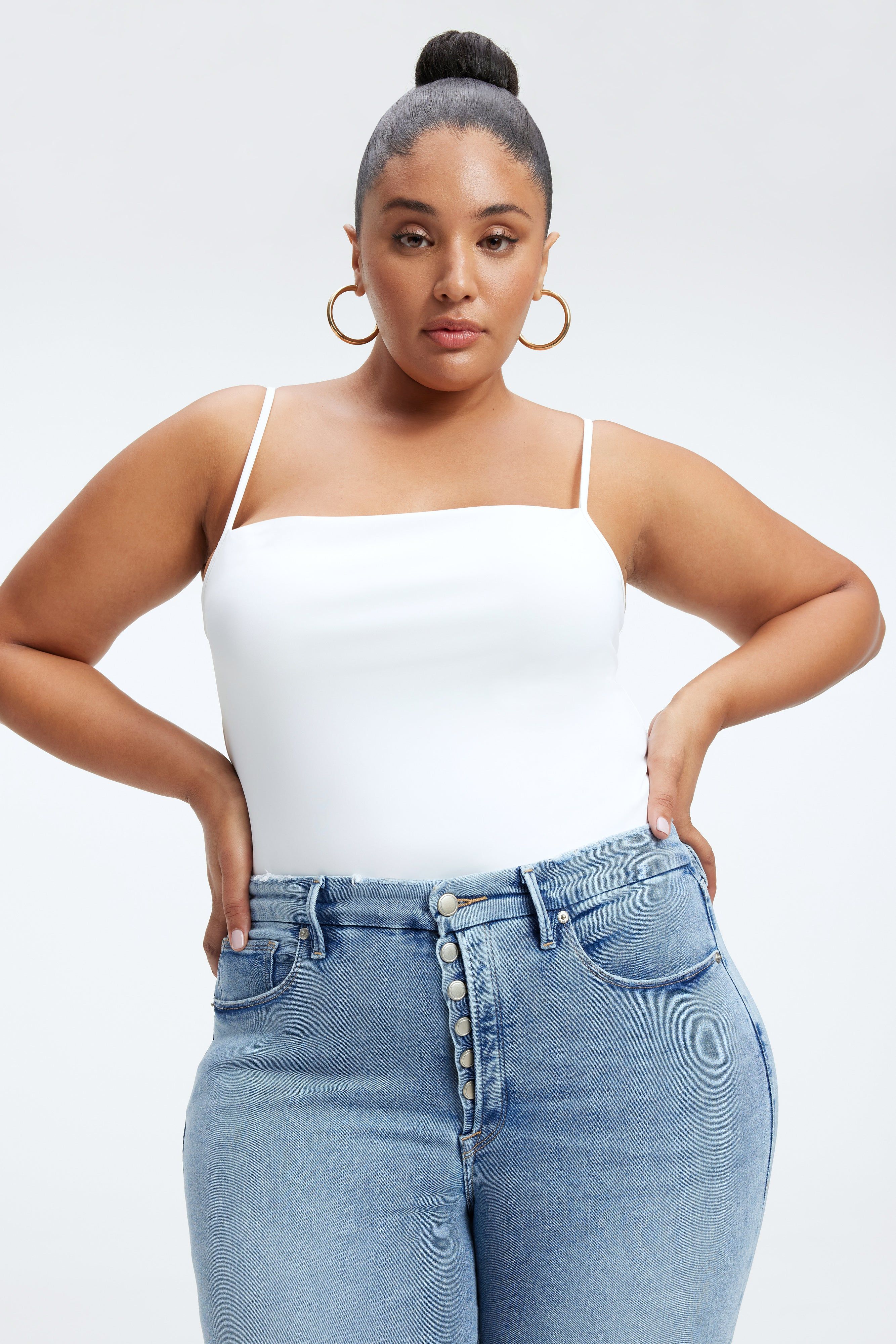 GOOD LEGS  SKINNY JEANS | INDIGO317 sold by Good American product image thumbnail 8