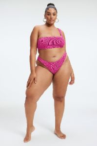 ALWAYS FITS METALLIC SHOULDER TOP | FUSCHIA PINK001 sold by Good American
