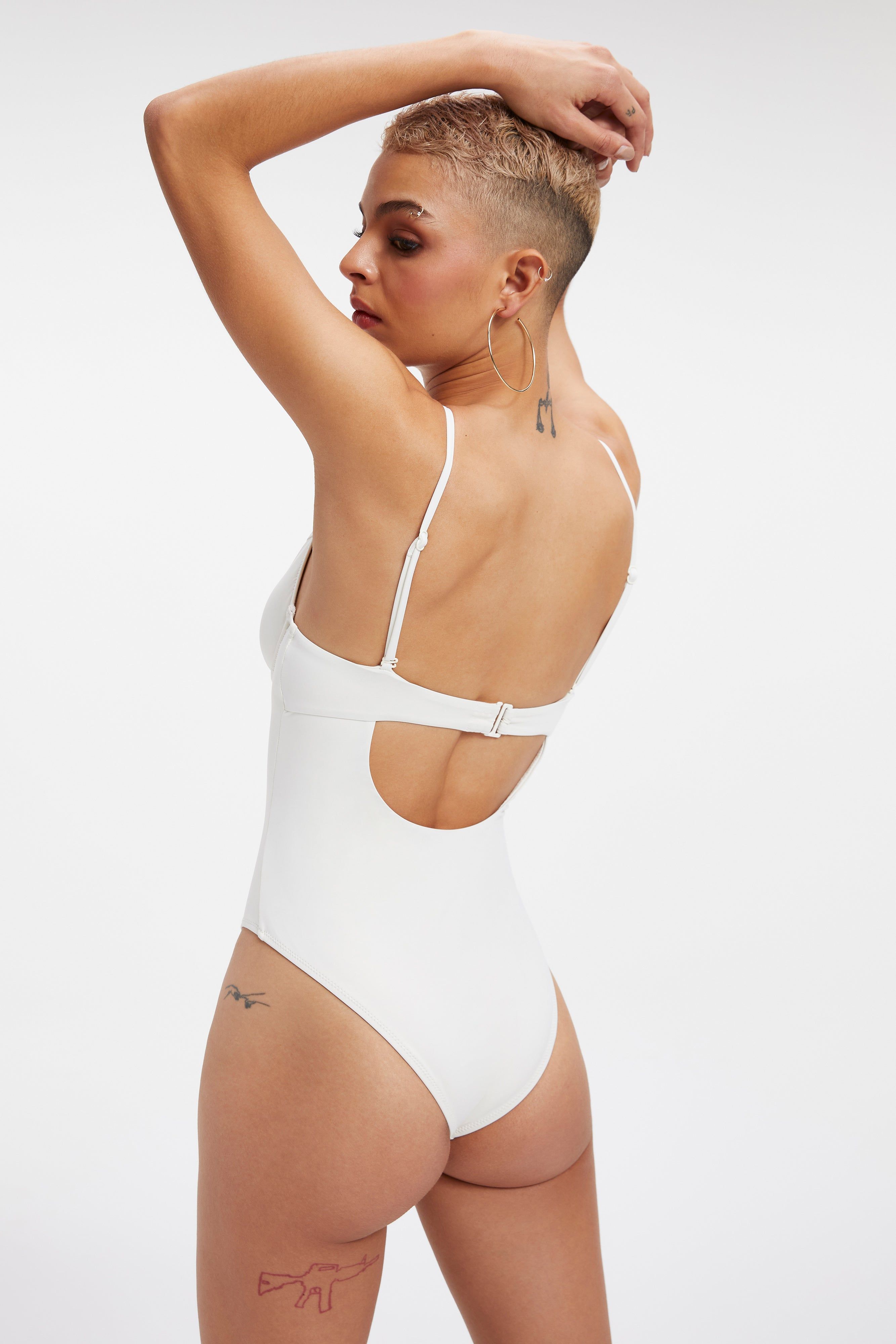 SHOWOFF ONE-PIECE | IVORY001 sold by Good American product image thumbnail 9