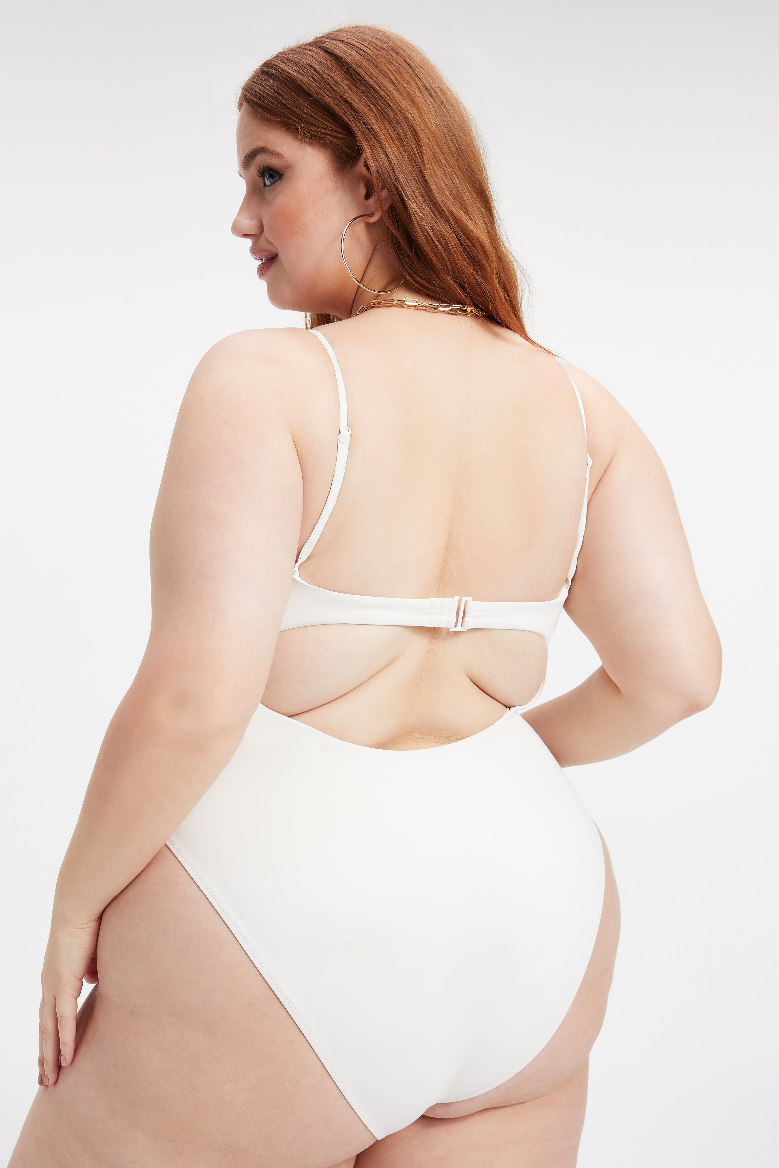SHOWOFF ONE-PIECE | IVORY001 sold by Good American product image thumbnail 4