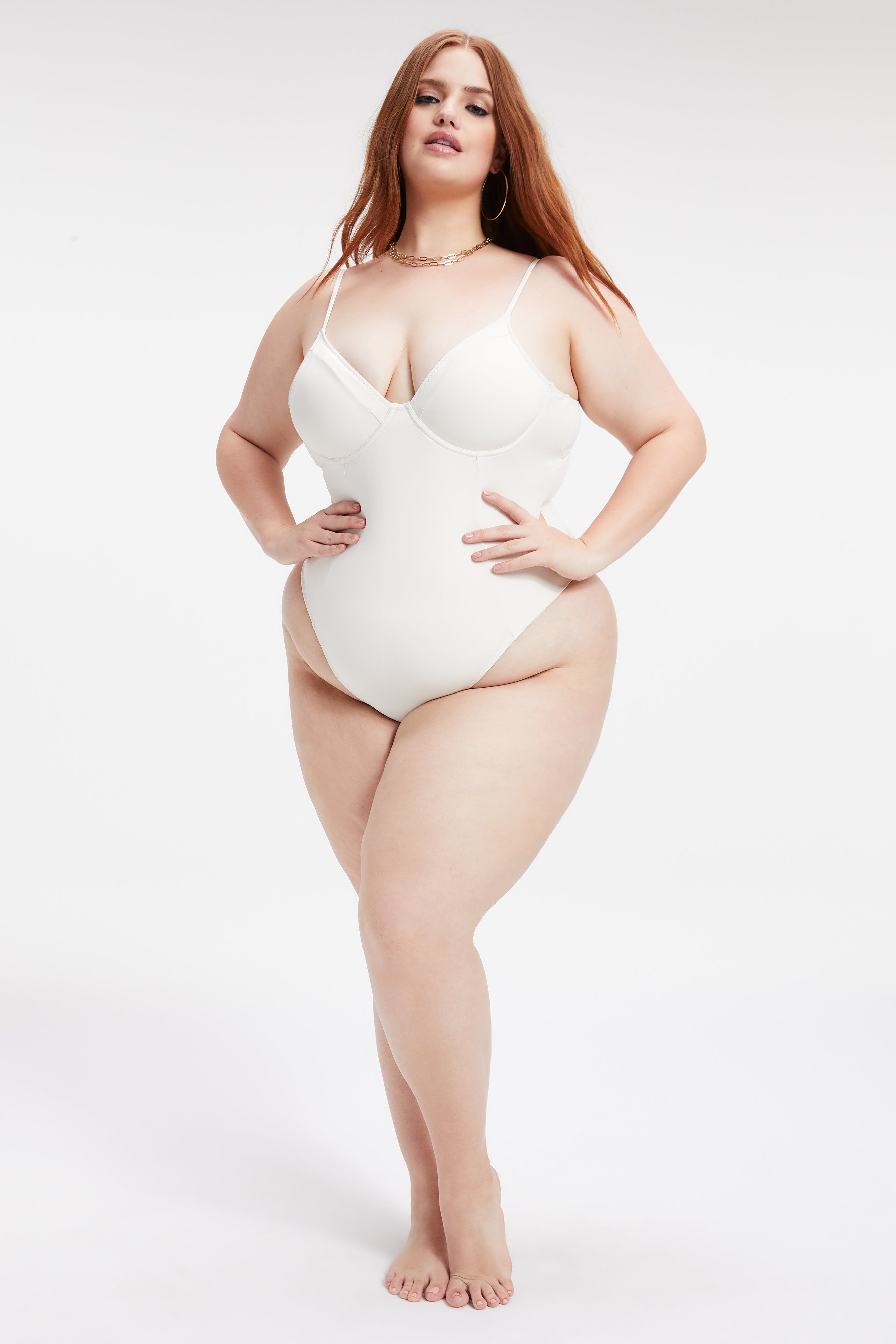 SHOWOFF ONE-PIECE | IVORY001 sold by Good American product image thumbnail 2