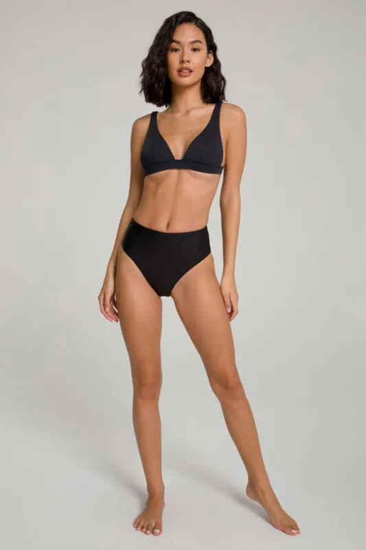HIGH SHINE GOOD WAIST BOTTOM | BLACK001 sold by Good American