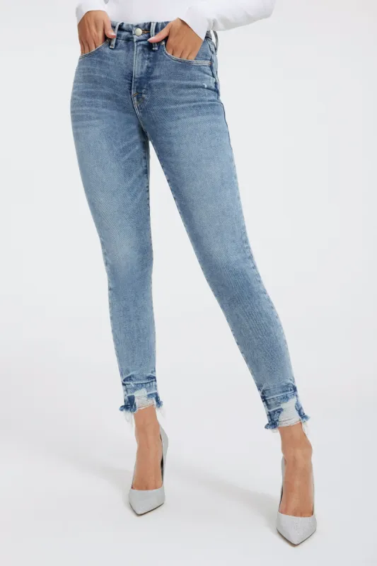 GOOD LEGS CIGARETTE JEANS| INDIGO321 sold by Good American