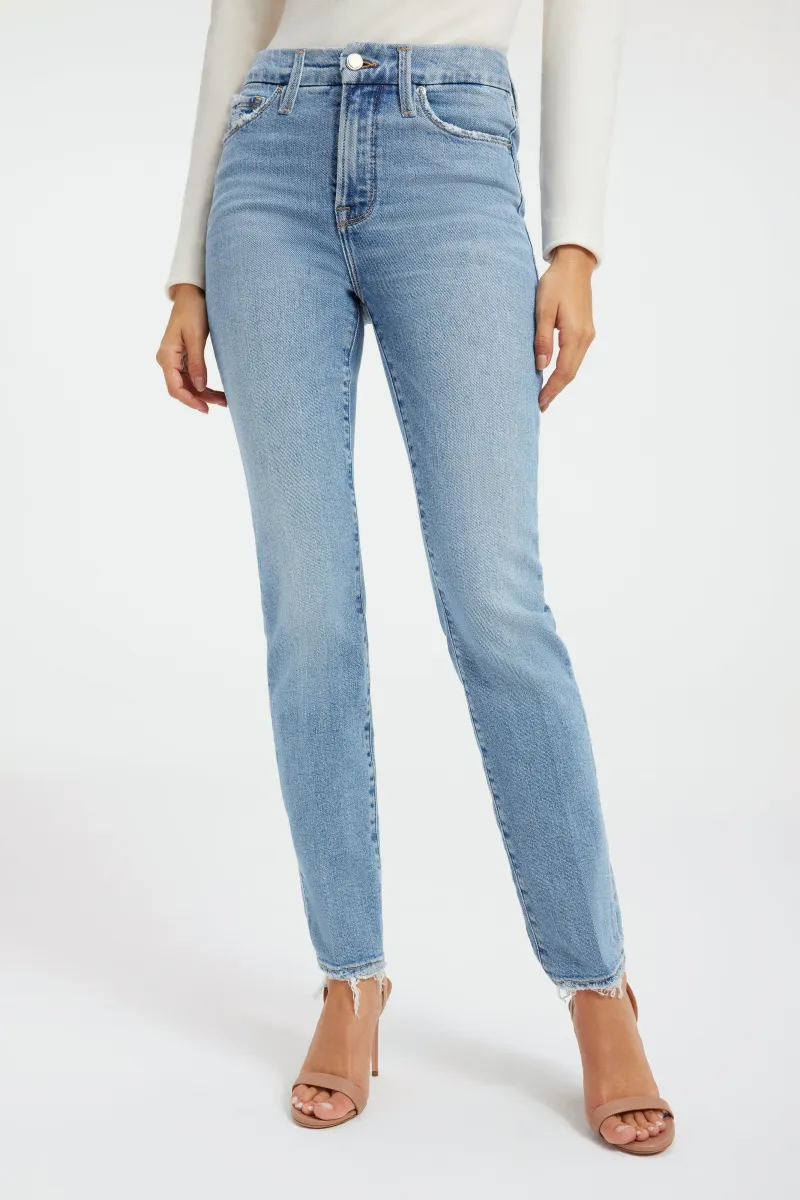 GOOD CLASSIC JEANS | INDIGO352 sold by Good American