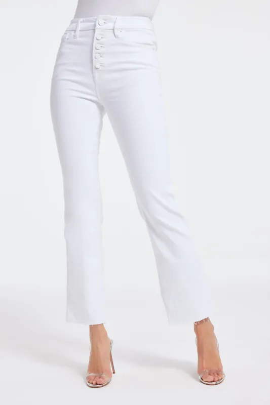 GOOD CURVE STRAIGHT JEANS | WHITE001 sold by Good American