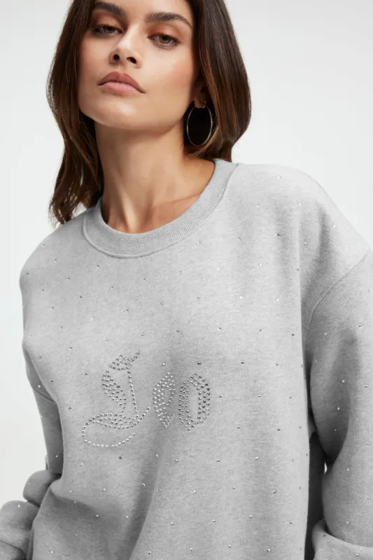 LEO BOYFRIEND SWEATSHIRT | LEO sold by Good American