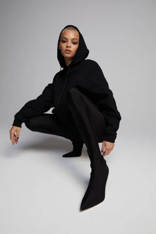 COMPRESSION SHINE GOOD WAIST LEGGINGS | BLACK001 sold by Good American