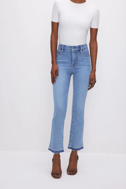 GOOD PETITE STRAIGHT JEANS | INDIGO393 sold by Good American