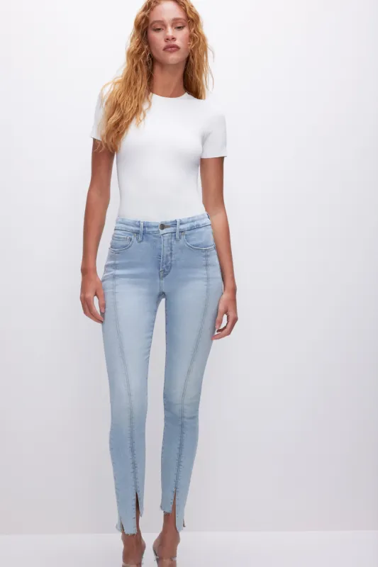 GOOD LEGS SKINNY JEANS | INDIGO485 sold by Good American