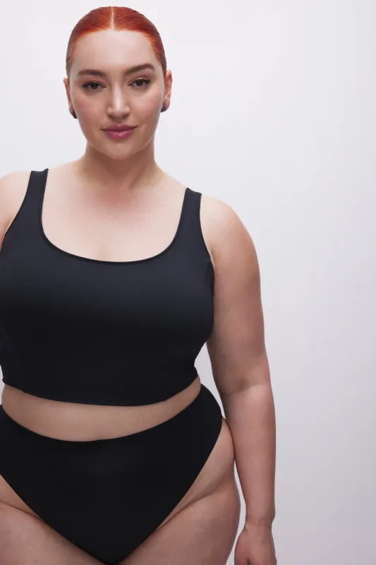 COMPRESSION SWIM TANK | BLACK001 sold by Good American