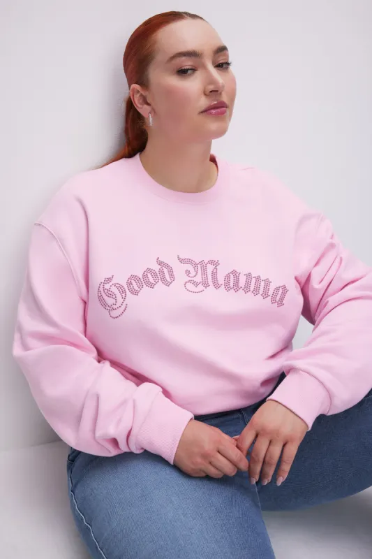GOOD MAMA SWEATSHIRT | ROSEQUARTZ001 sold by Good American