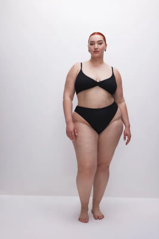 ALWAYS BETTER BIKINI CHEEKY | BLACK001 sold by Good American