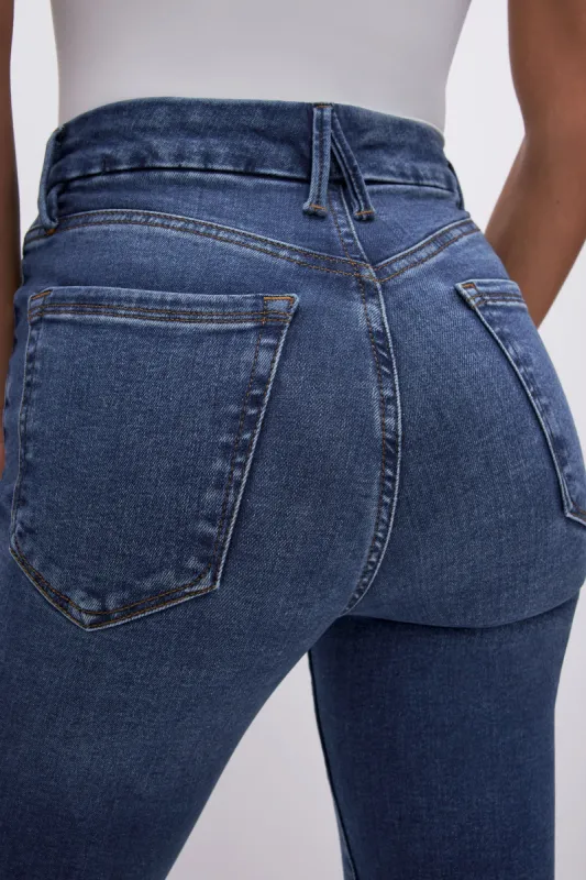 ALWAYS FITS GOOD LEGS SKINNY JEANS | INDIGO450 sold by Good American