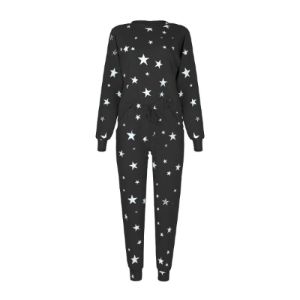 Star Printed Long Sleeve Casual Pajamas Loungwear Set sold by Goodnight Macaroon