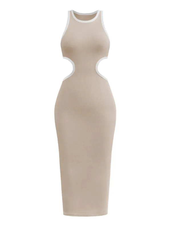 'Chaselyn' Waist Cut-out Tank Dress ( 4 Colors) sold by Goodnight Macaroon