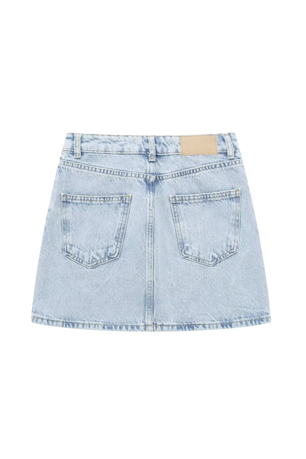 'Tina' Denim Mini Skirt sold by Goodnight Macaroon product image thumbnail 2