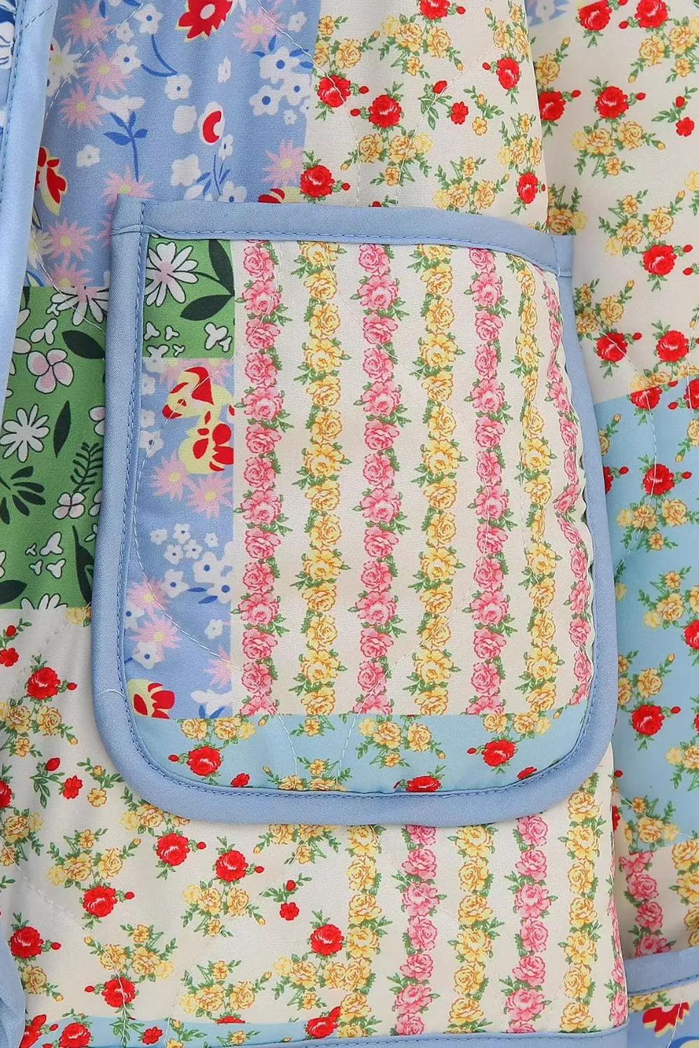 'Wendy' Open Front Floral Light Jacket sold by Goodnight Macaroon product image thumbnail 4