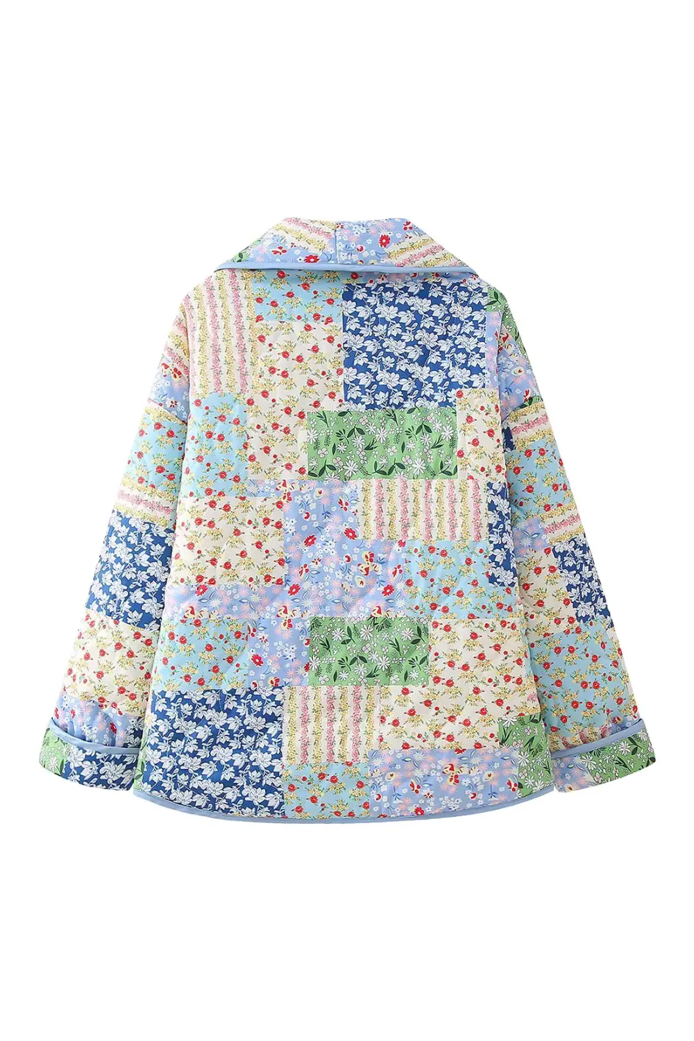 'Wendy' Open Front Floral Light Jacket sold by Goodnight Macaroon product image thumbnail 2