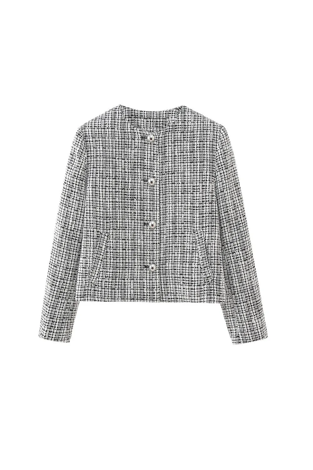 ‘ Jacob’ Checkered Short Suit Jacket & Culottes sold by Goodnight Macaroon product image thumbnail 2