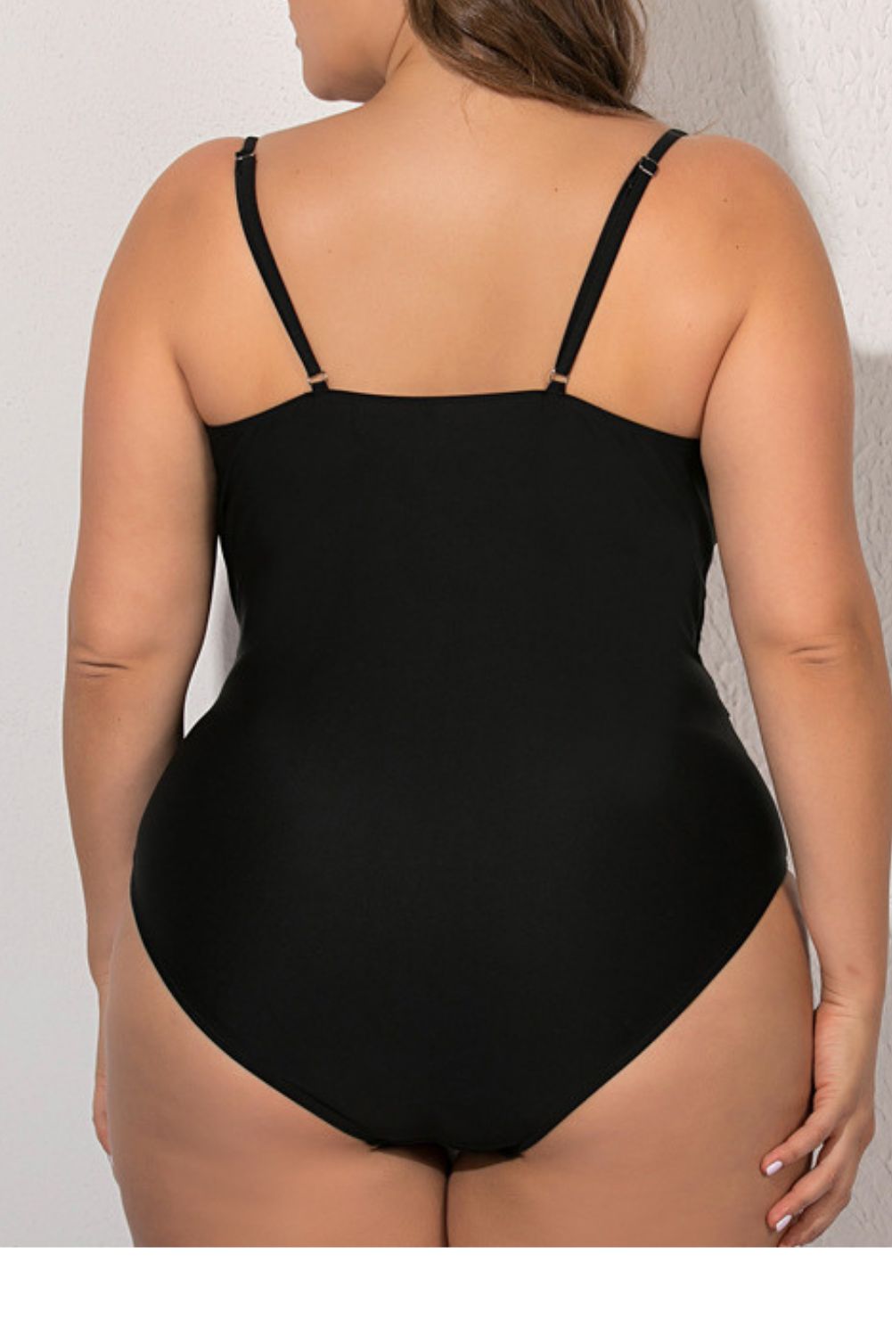 'Becca' Sexy Deep V Full Size Swimsuit sold by Goodnight Macaroon product image thumbnail 3