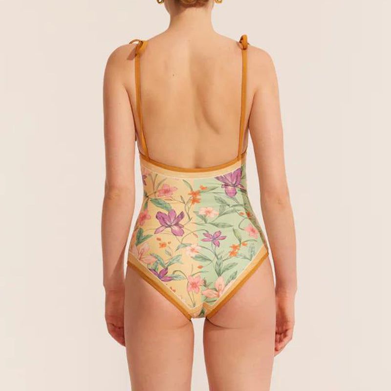 Floral One Piece Swimsuit & Skirt #165881 sold by Goodnight Macaroon product image thumbnail 12