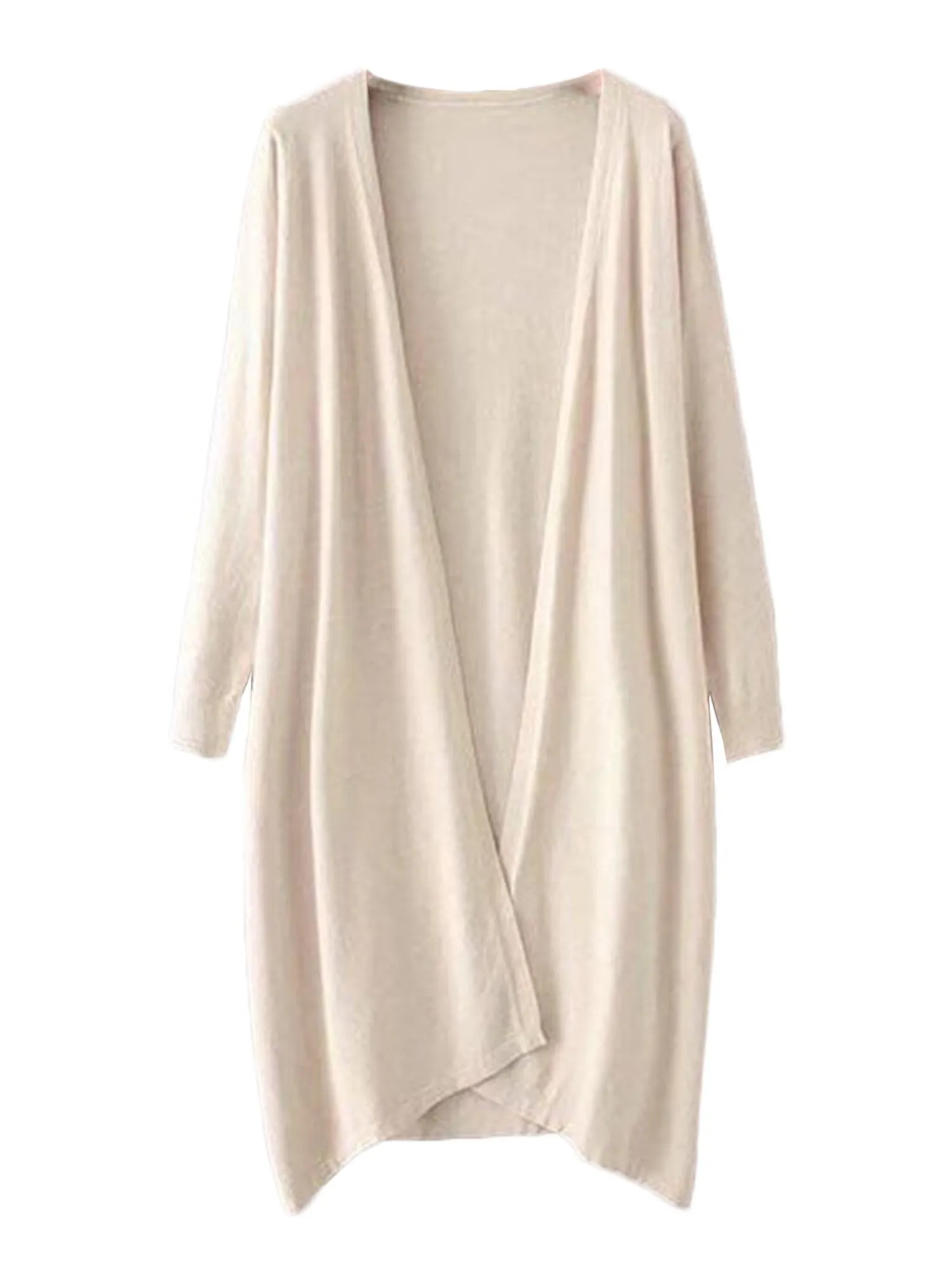 'Aiko' Basic Soft Wrap Thin Long Cardigan (3 Colors) sold by Goodnight Macaroon