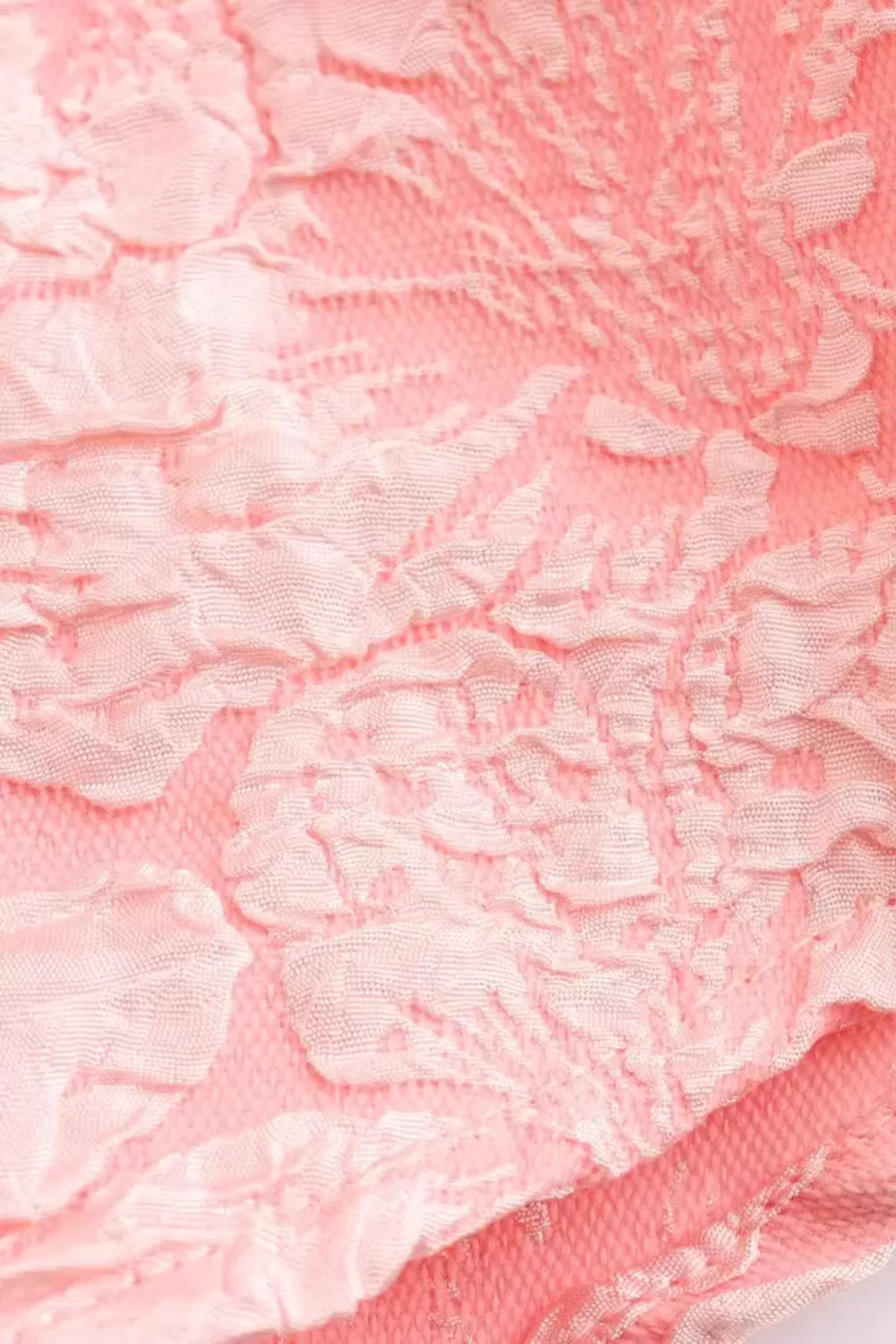 'Tayla' Floral Jacquard Puff Sleeve Dress sold by Goodnight Macaroon product image thumbnail 3
