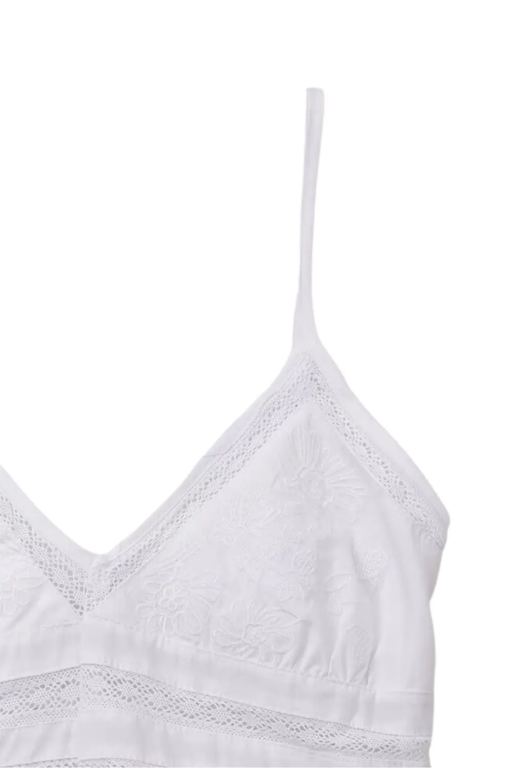 'Scarlett ' Embroidered V-neck Strap Midi Dress sold by Goodnight Macaroon product image thumbnail 5