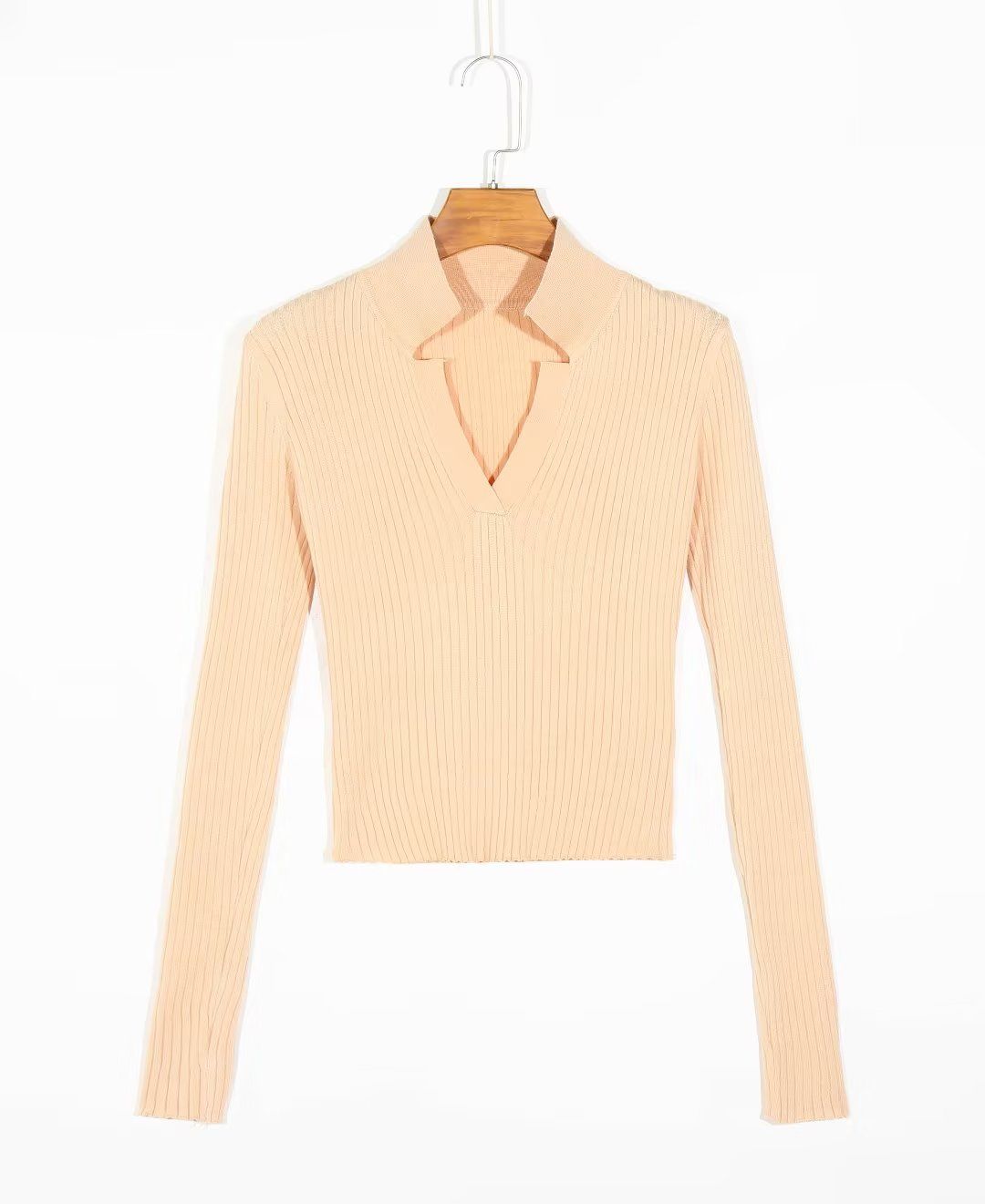 Long Sleeve Collared Top #144675 sold by Goodnight Macaroon product image thumbnail 4