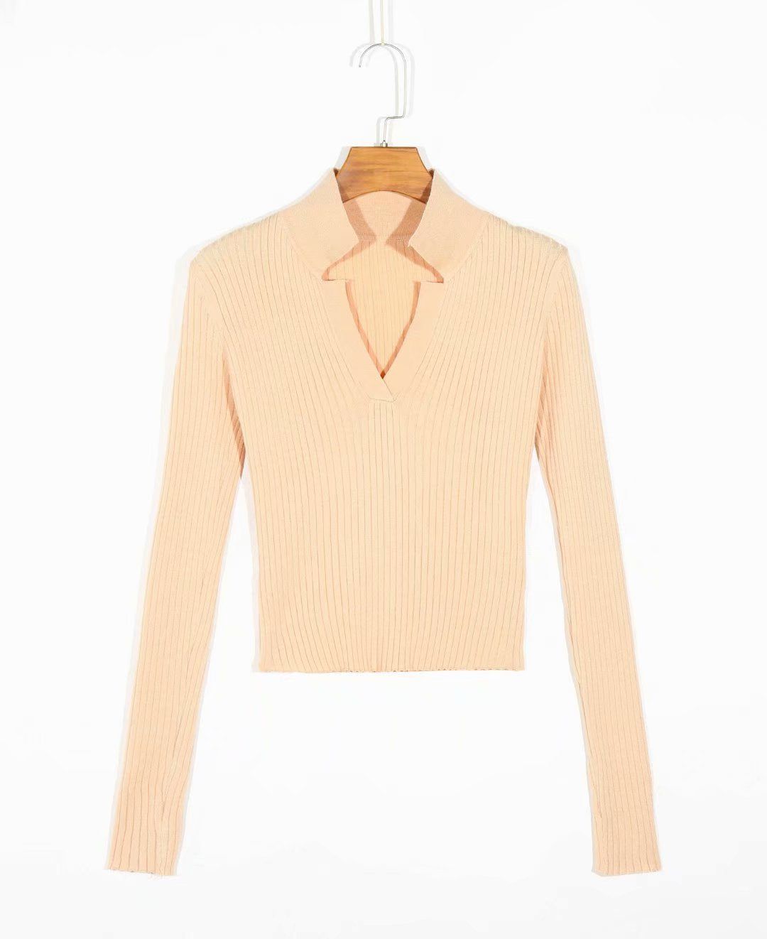 Long Sleeve Collared Top #144675 sold by Goodnight Macaroon product image thumbnail 12