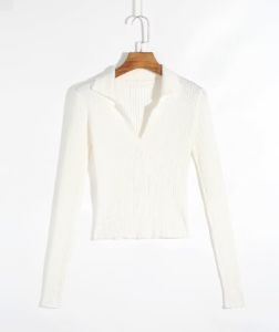 Long Sleeve Collared Top #144675 sold by Goodnight Macaroon