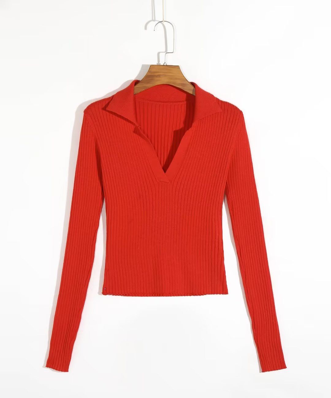 Long Sleeve Collared Top #144675 sold by Goodnight Macaroon product image thumbnail 6
