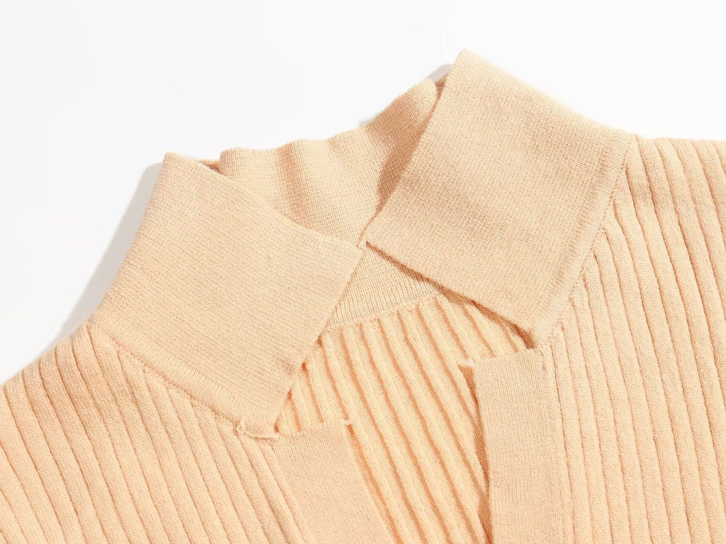 Long Sleeve Collared Top #144675 sold by Goodnight Macaroon product image thumbnail 9