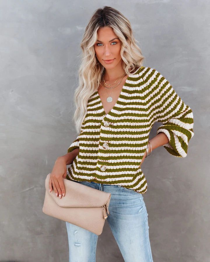 Striped Knitwear Turtleneck Sweater #71393 sold by Goodnight Macaroon product image thumbnail 15