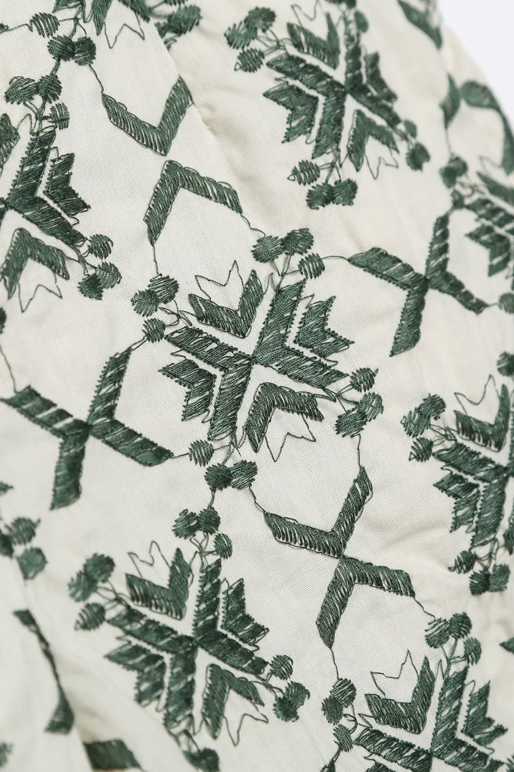 'Whitley' Embroidery High Waist Shorts sold by Goodnight Macaroon product image thumbnail 3