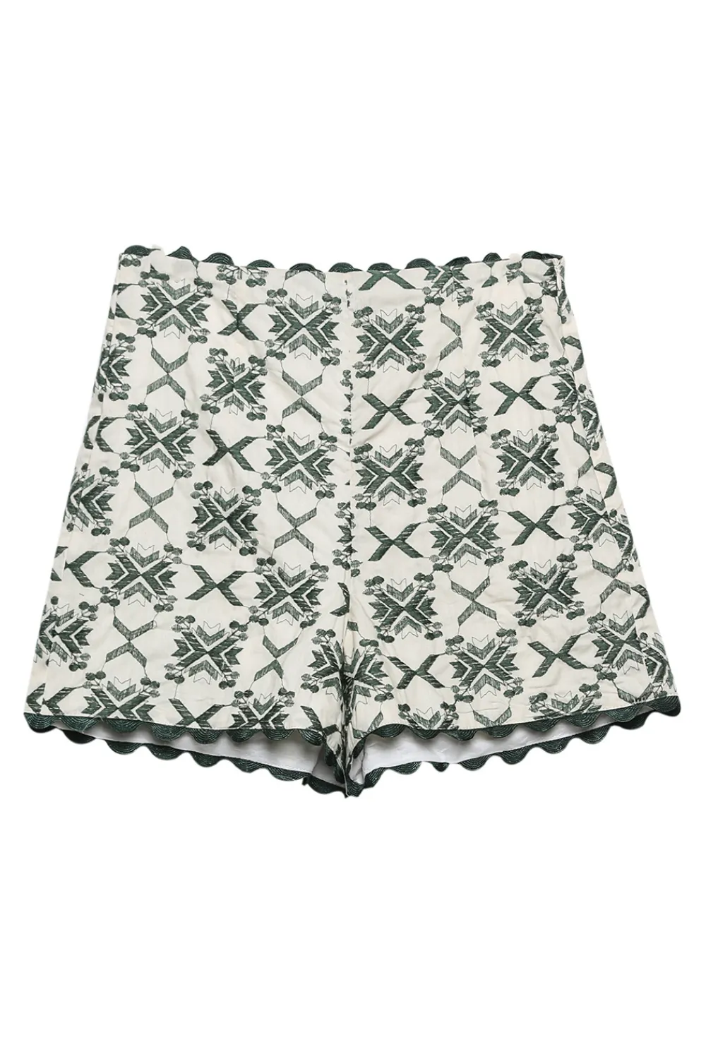'Whitley' Embroidery High Waist Shorts sold by Goodnight Macaroon
