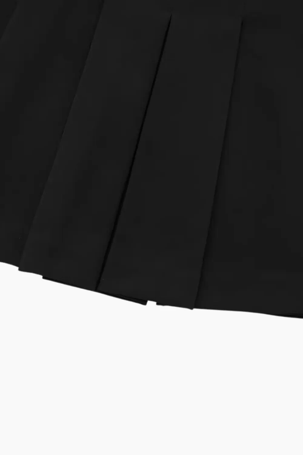 'Jackie' Wide Pleated Mini Skirt sold by Goodnight Macaroon product image thumbnail 4