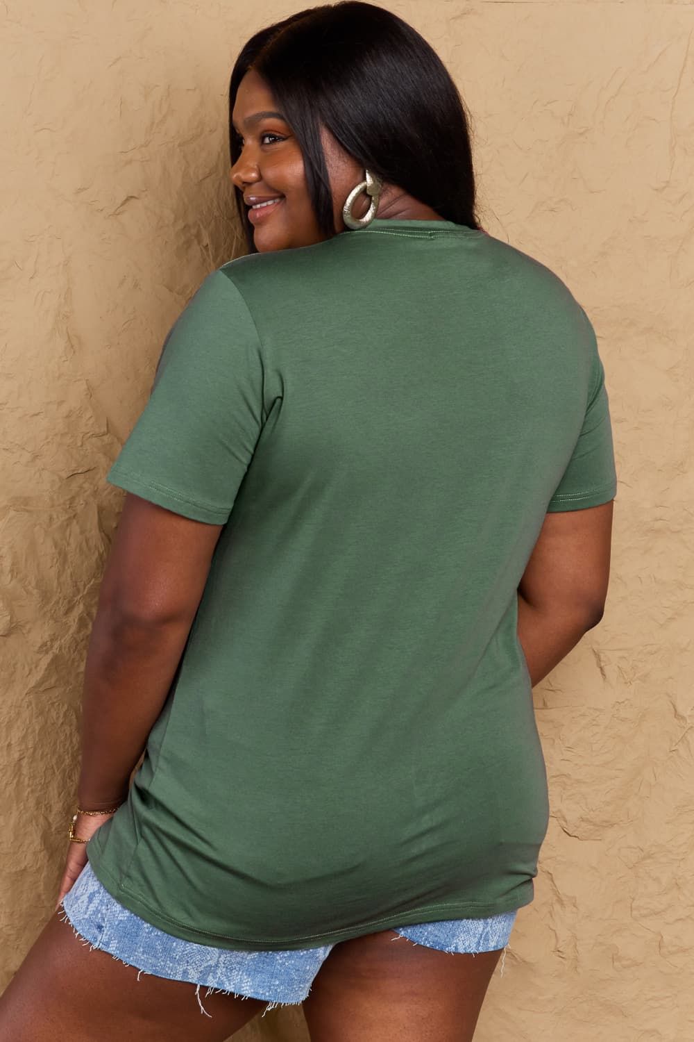 Full Size Graphic Cotton Tee sold by Goodnight Macaroon product image thumbnail 30