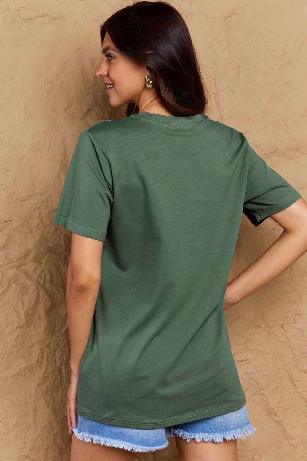Full Size Graphic Cotton Tee sold by Goodnight Macaroon product image thumbnail 27