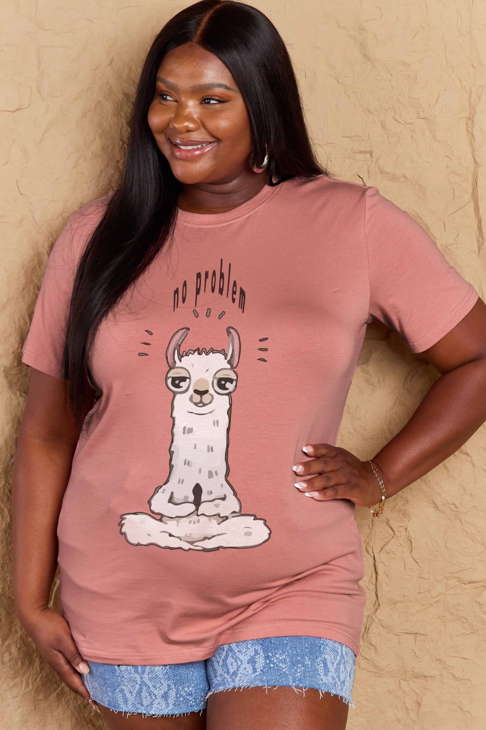 Full Size Graphic Cotton Tee sold by Goodnight Macaroon product image thumbnail 22