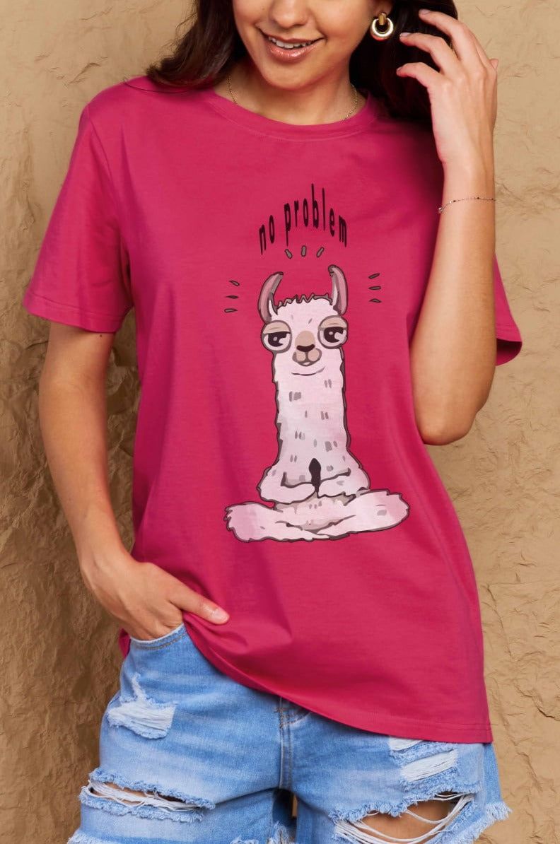 Full Size Graphic Cotton Tee sold by Goodnight Macaroon