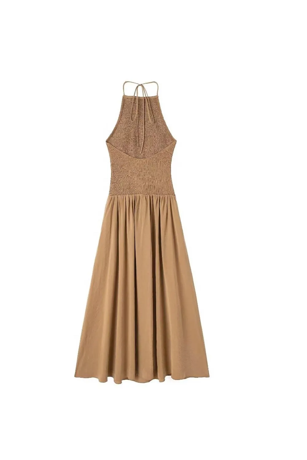 ‘Millie’ Halterneck Pleated Dress sold by Goodnight Macaroon product image thumbnail 2
