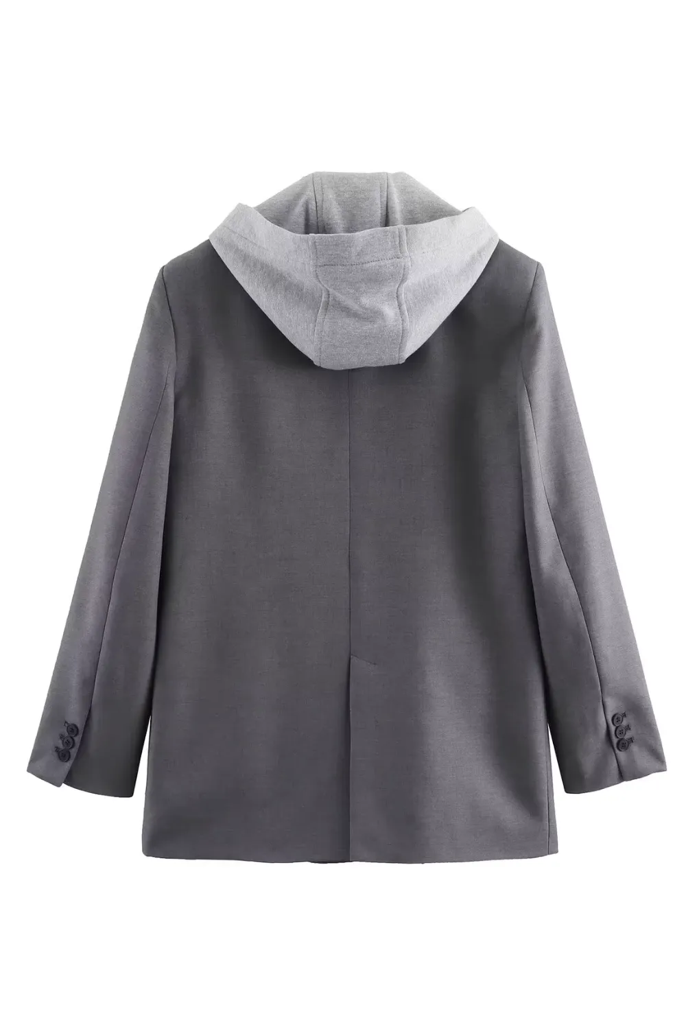 'Alice' Hooded Patchwork Suit Jacket (2 Colors) sold by Goodnight Macaroon product image thumbnail 4