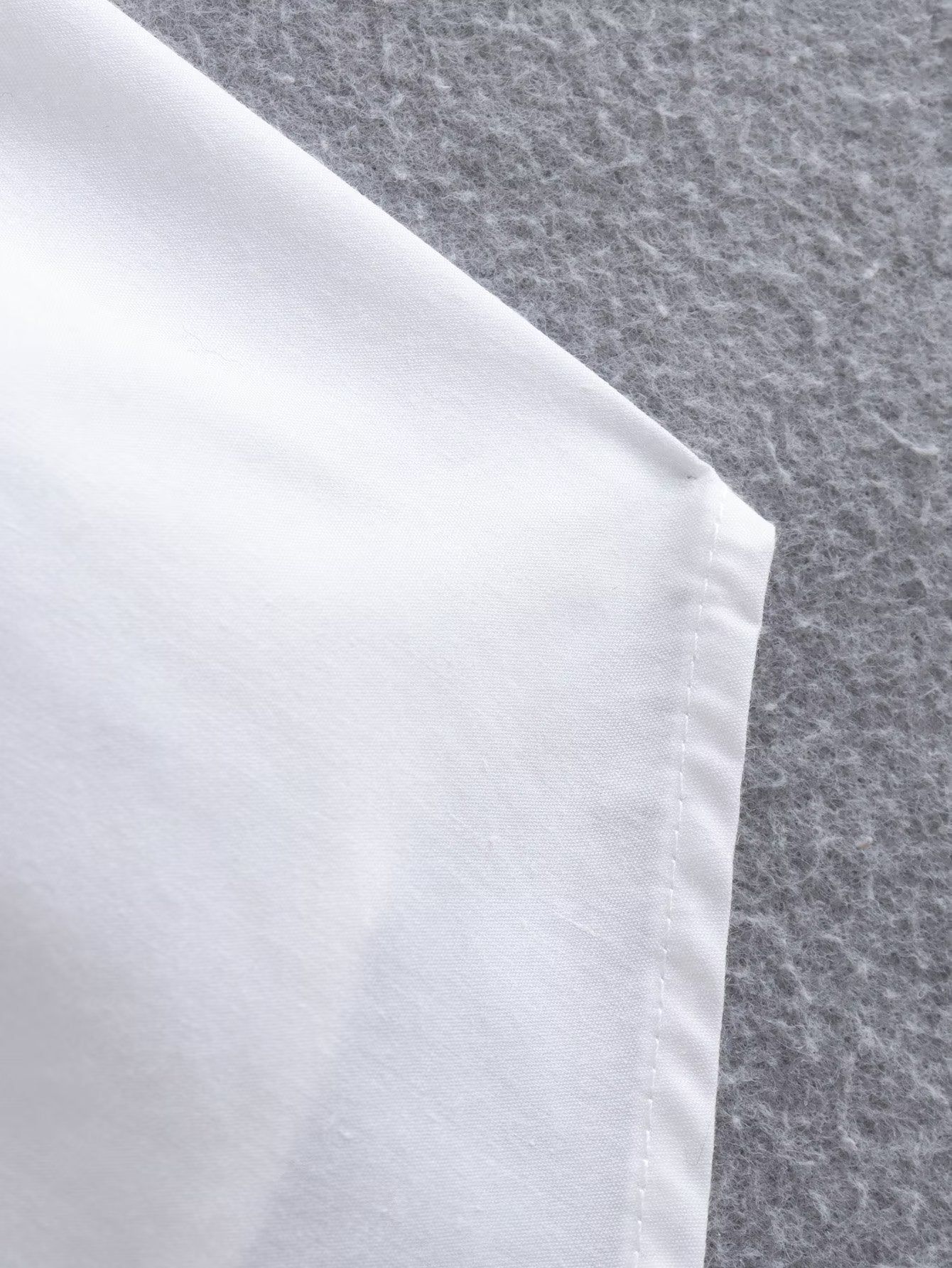 Straight Collar off Shoulder Stretch Poplin Top #186495 sold by Goodnight Macaroon product image thumbnail 9