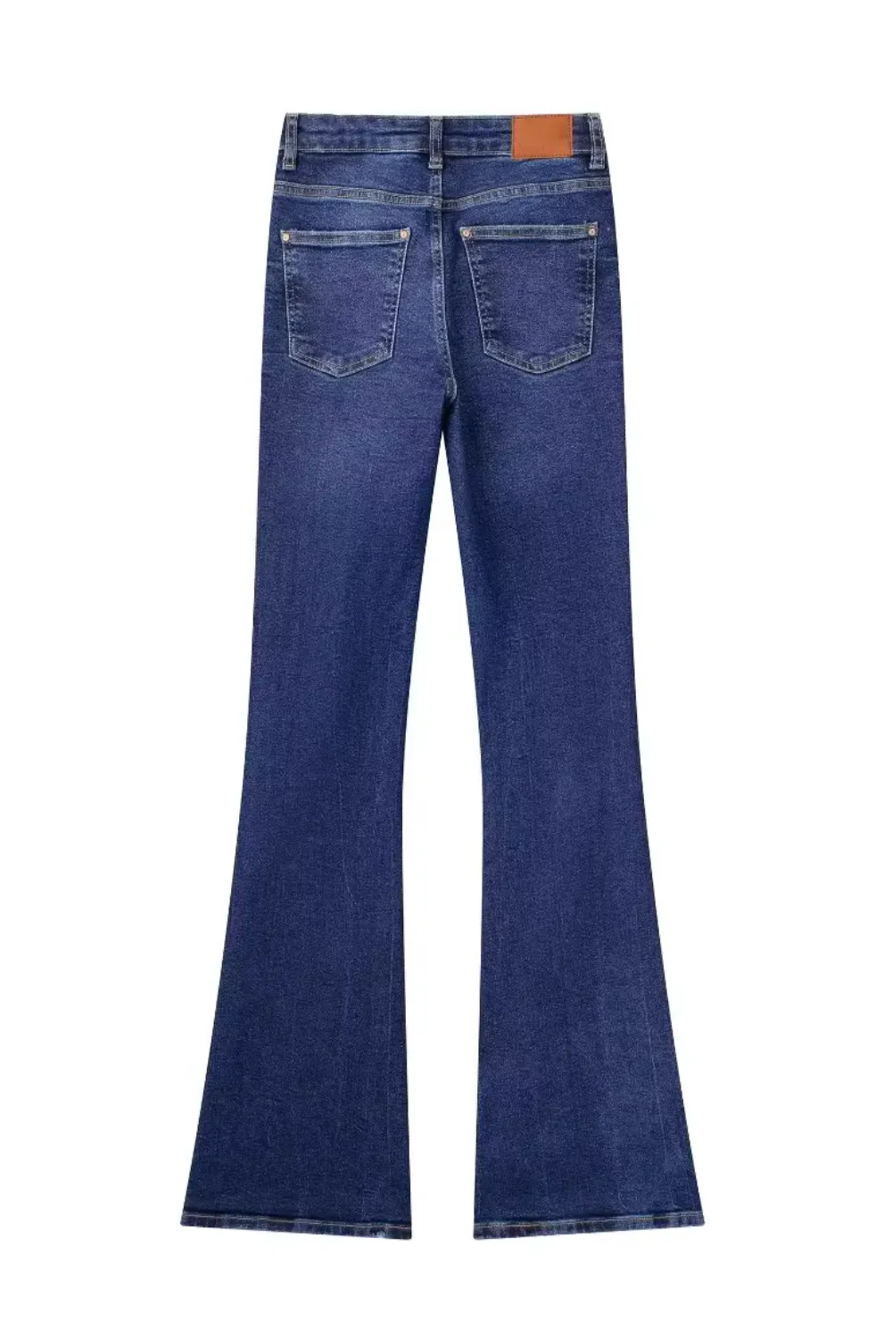 'Alina' High-Waist Flared Denim Pants (3 Colors) sold by Goodnight Macaroon product image thumbnail 4