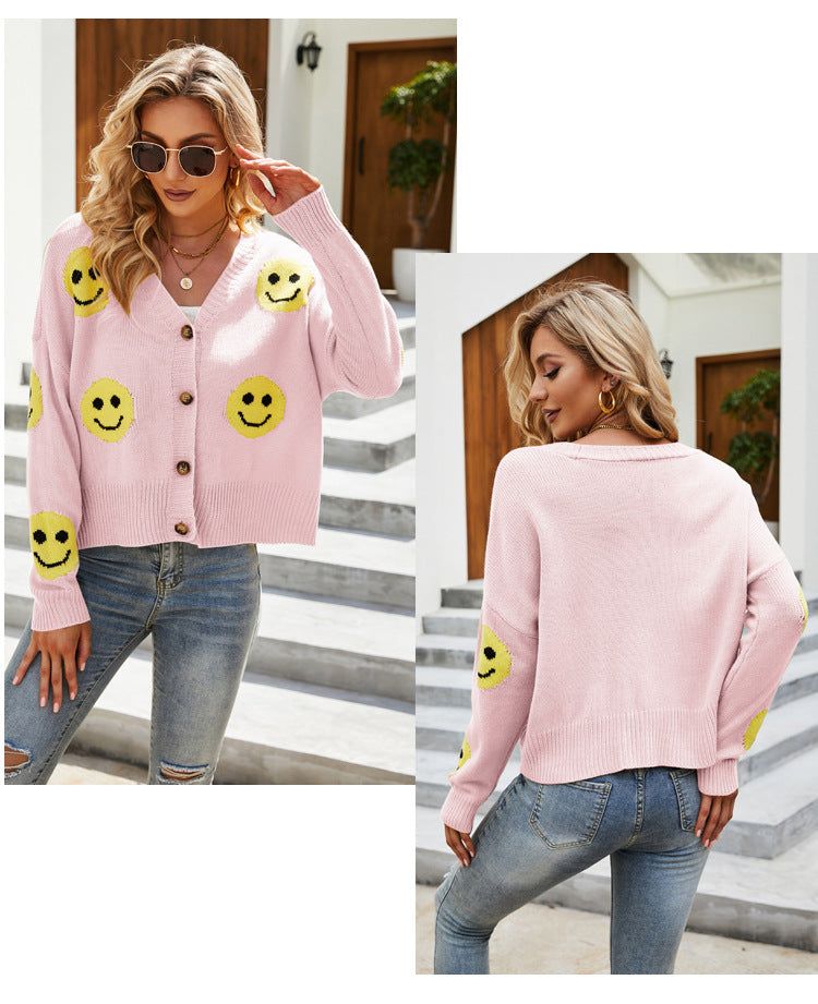 Myra Smiley Cardigan sold by Goodnight Macaroon product image thumbnail 5