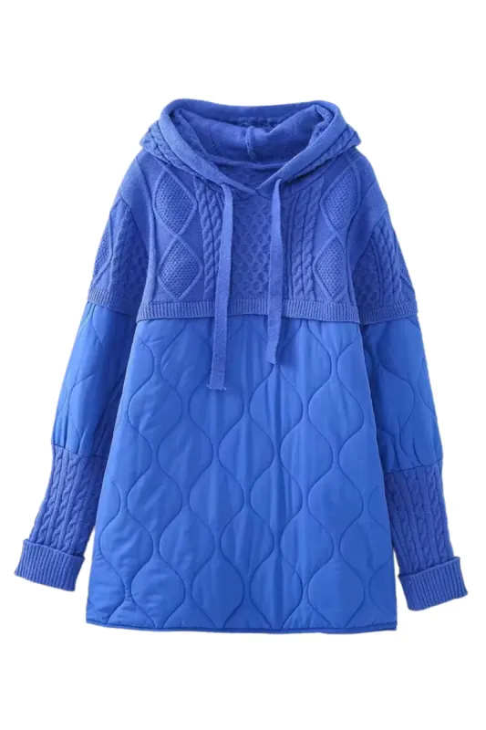 'Alesia' Quilted-Knit Hooded Pullover (3 Colors) sold by Goodnight Macaroon