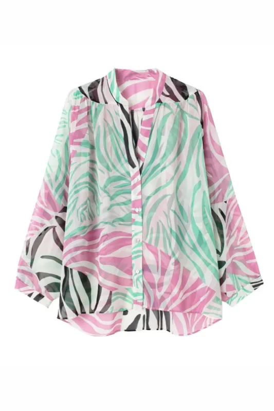 'Juliet' Graphic Sheer Shirt sold by Goodnight Macaroon