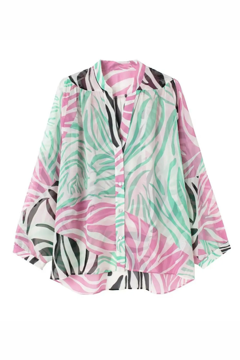 'Juliet' Graphic Sheer Shirt sold by Goodnight Macaroon