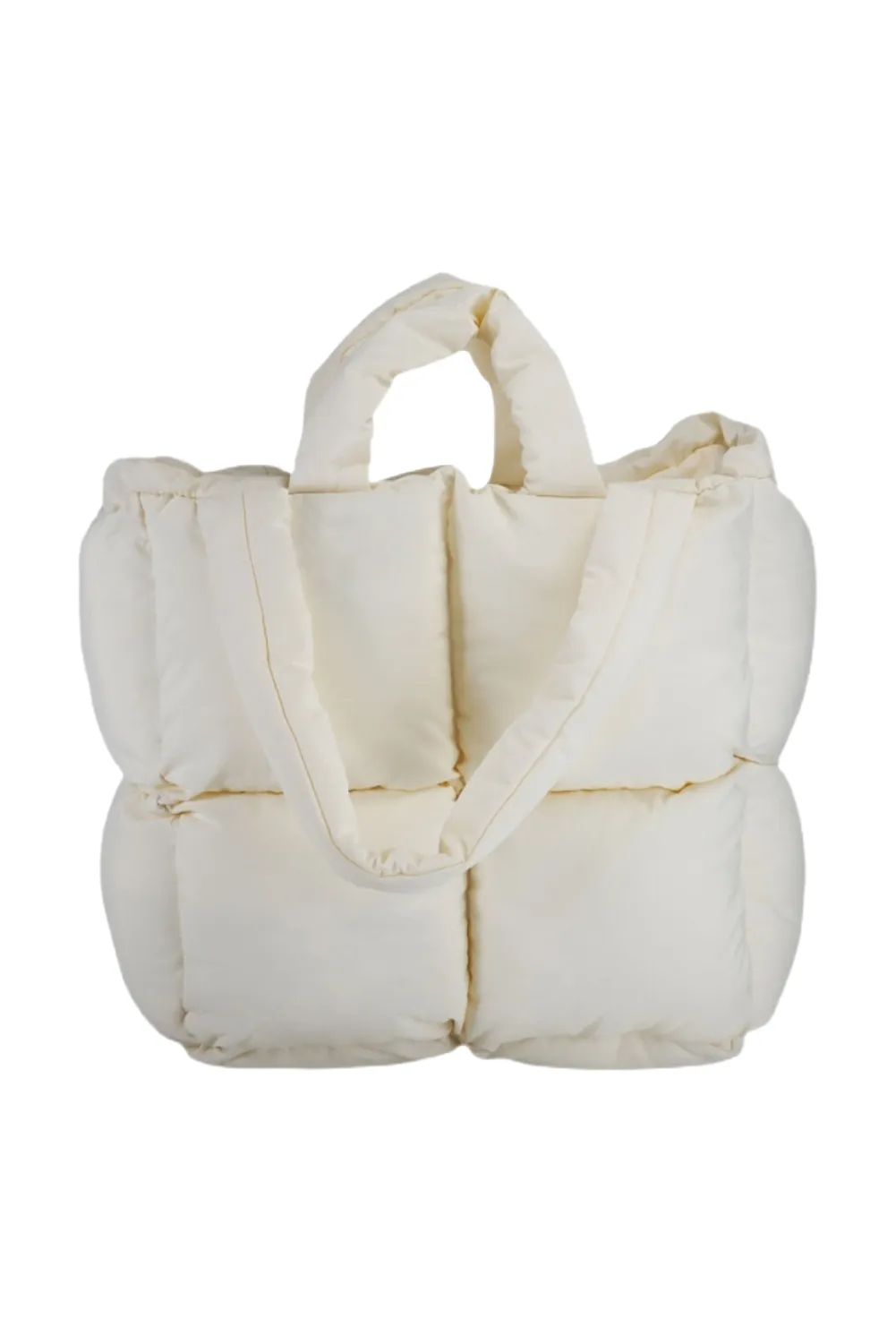 'Whiney' Large Puff Tote Bag (4 Colors) sold by Goodnight Macaroon